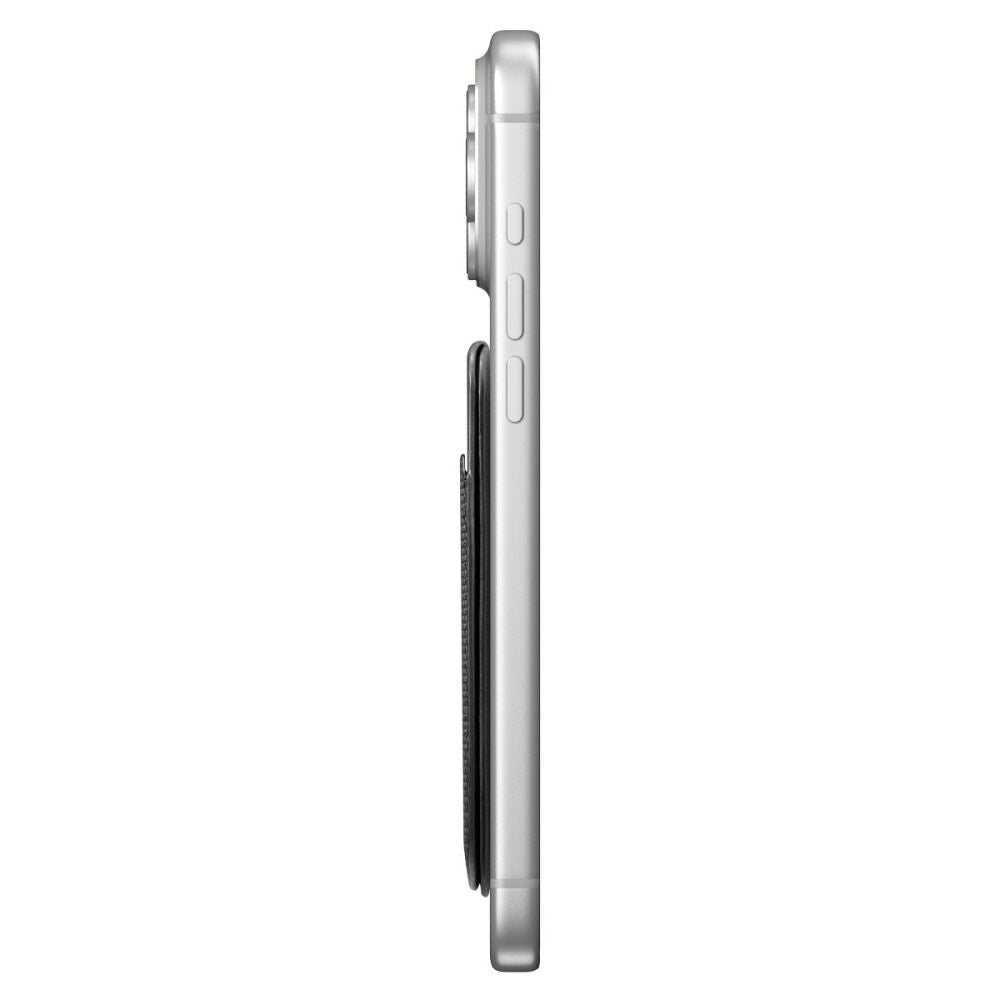 Suport Spigen Card MagSafe Slim Fold S314-1 (AFA10405), for Phone, Universal, Magnetic Grip, Stand, PU Leather, Negru