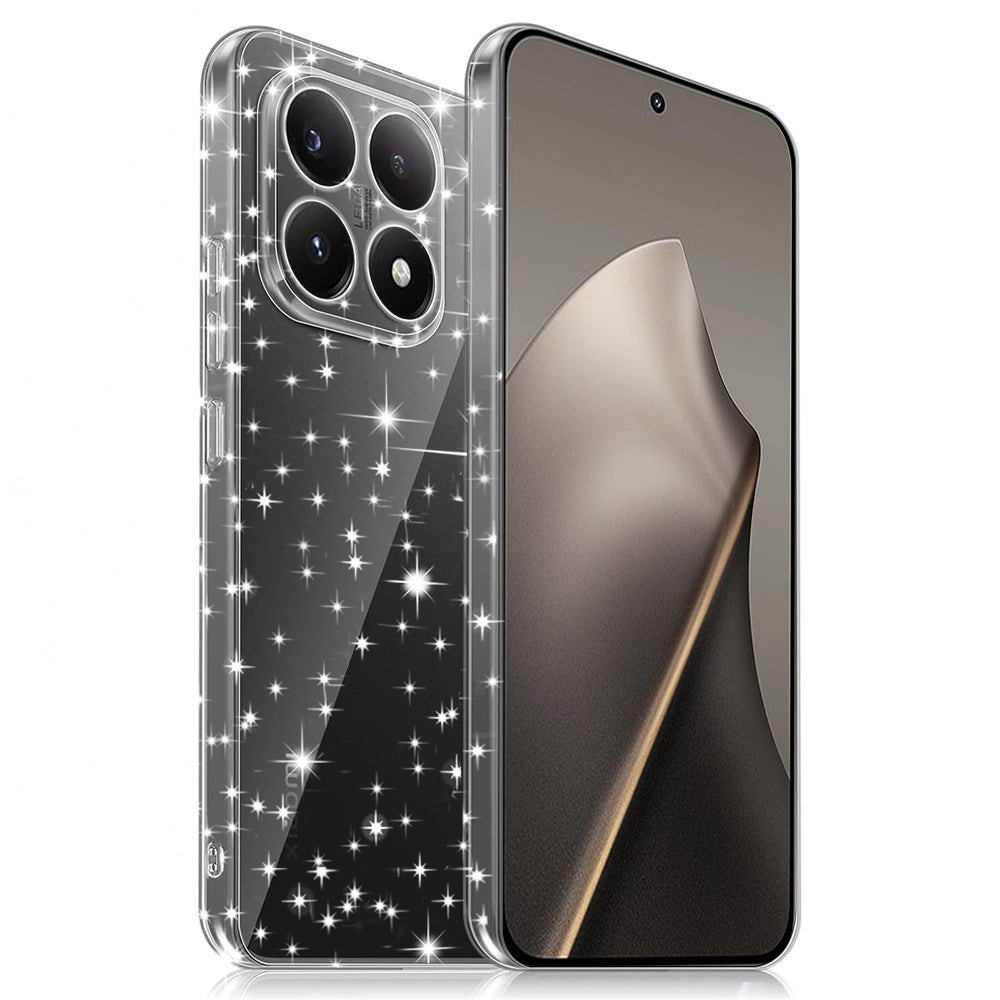 Husa de protectie Techsuit SparkleSkin Series compatibil cu Xiaomi 15T, Transparent