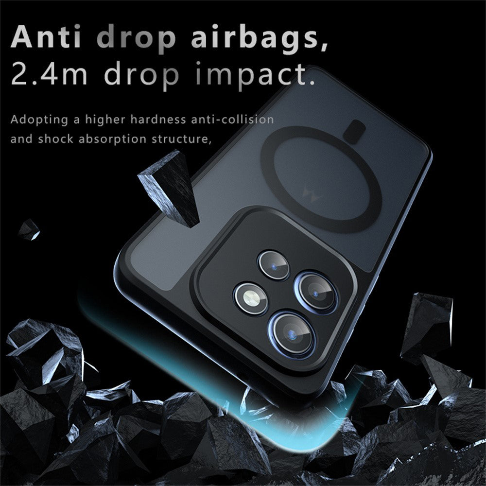 Husa de protectie Techsuit PureFrost MagSafe compatibil cu Motorola Edge 50 Neo / Edge 60 Neo / Motorola ThinkPhone 25, Negru Mat
