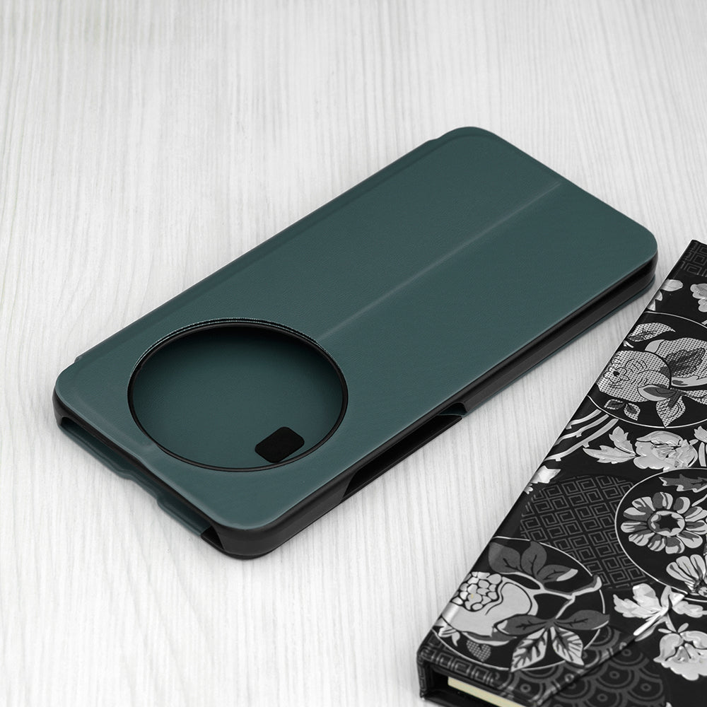 Husa de protectie Techsuit eFold Series compatibil cu Honor Magic8 Lite, Verde Inchis