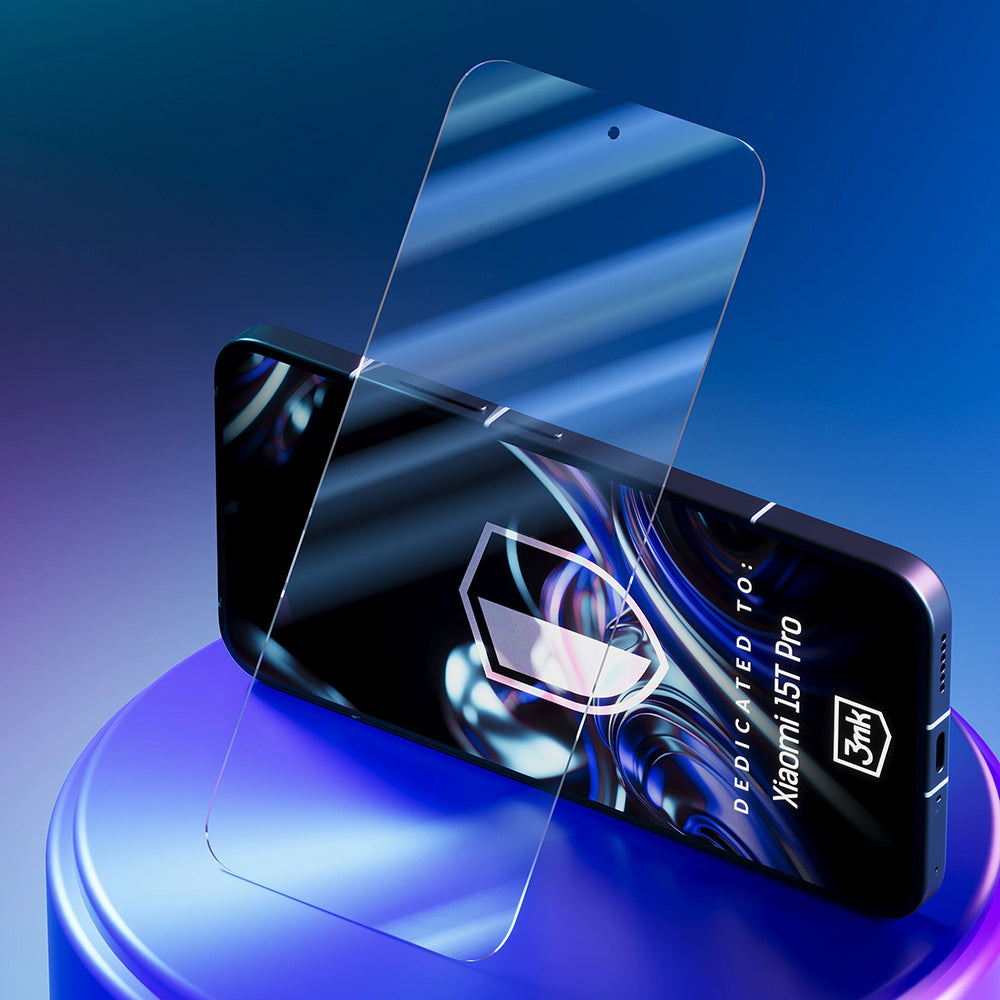 Folie de protectie 3mk FlexibleGlass compatibil cu Xiaomi 15T Pro, Transparent