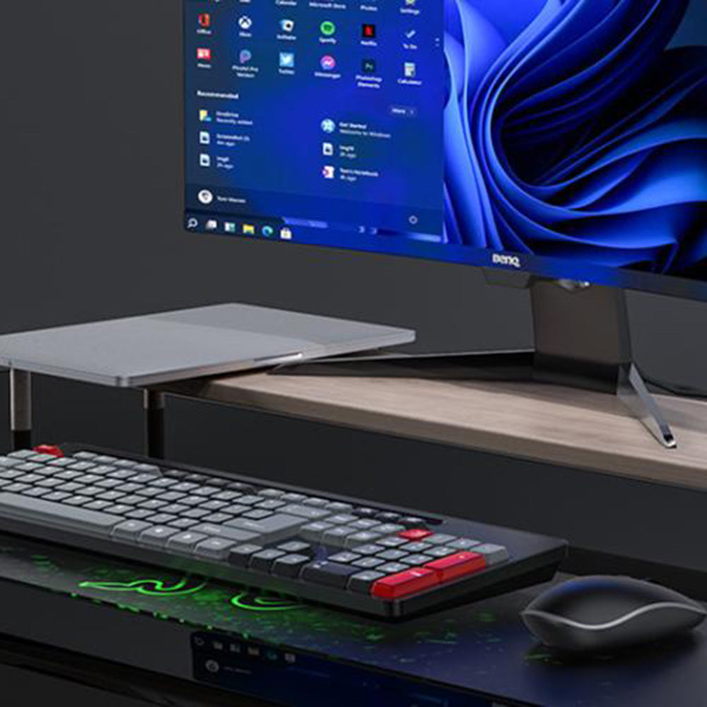 Tastatura Yesido (KB43), 2.4GHz, 104 Taste, Negru