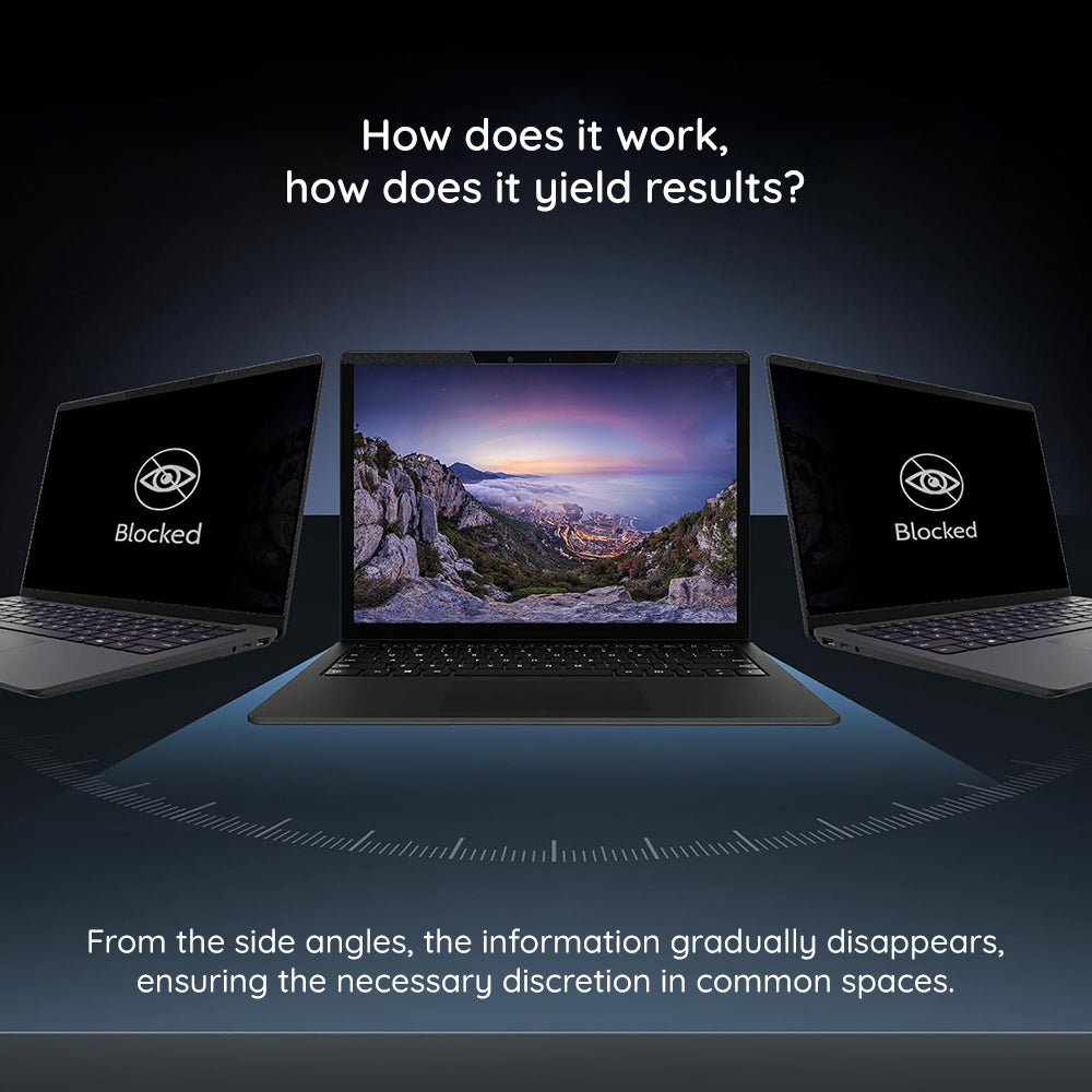 Techsuit VisionProX védőtok MacBook Pro 13" készülékhez, Privacy