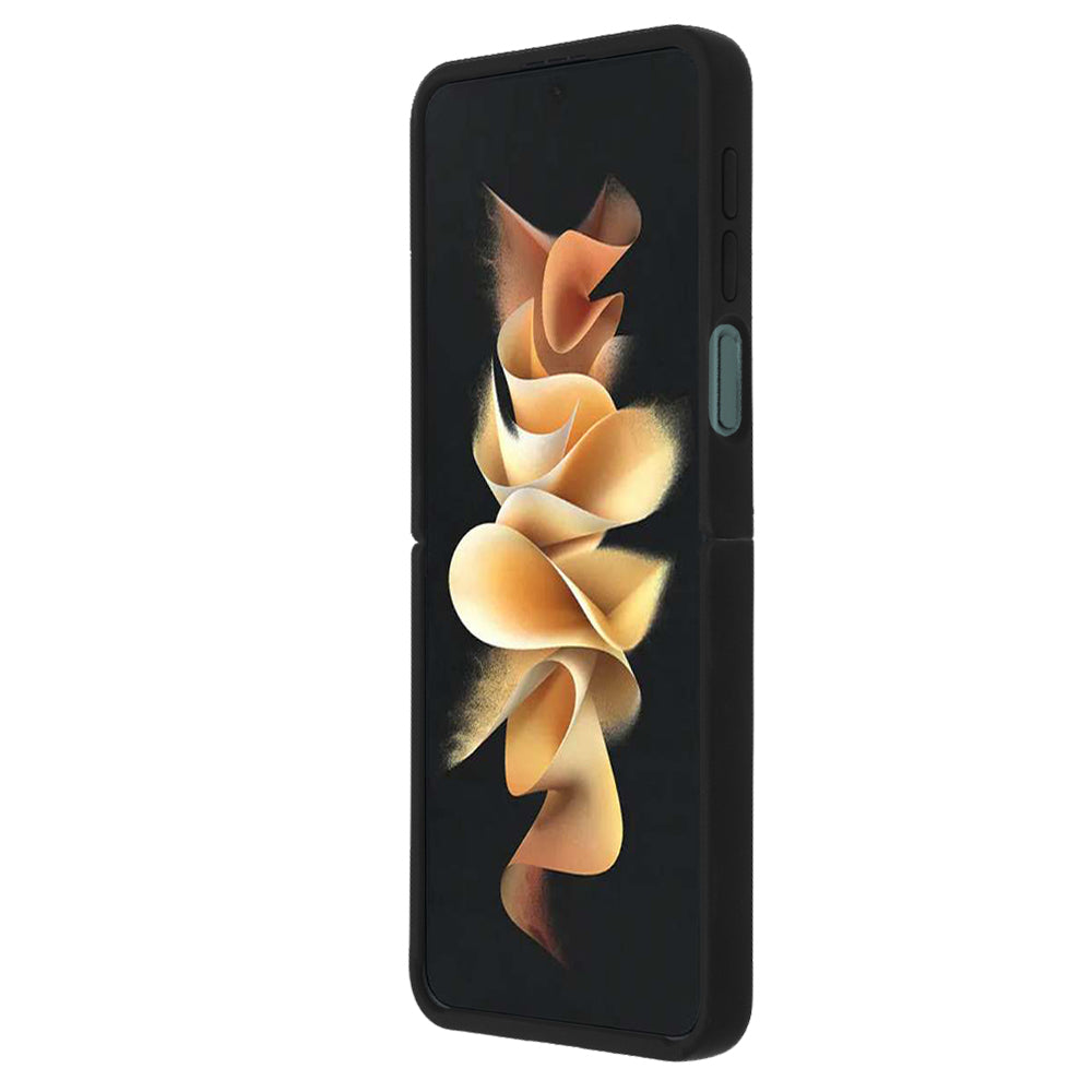 Husa de protectie Techsuit Glinth compatibil cu Samsung Galaxy Z Flip3 5G, Negru