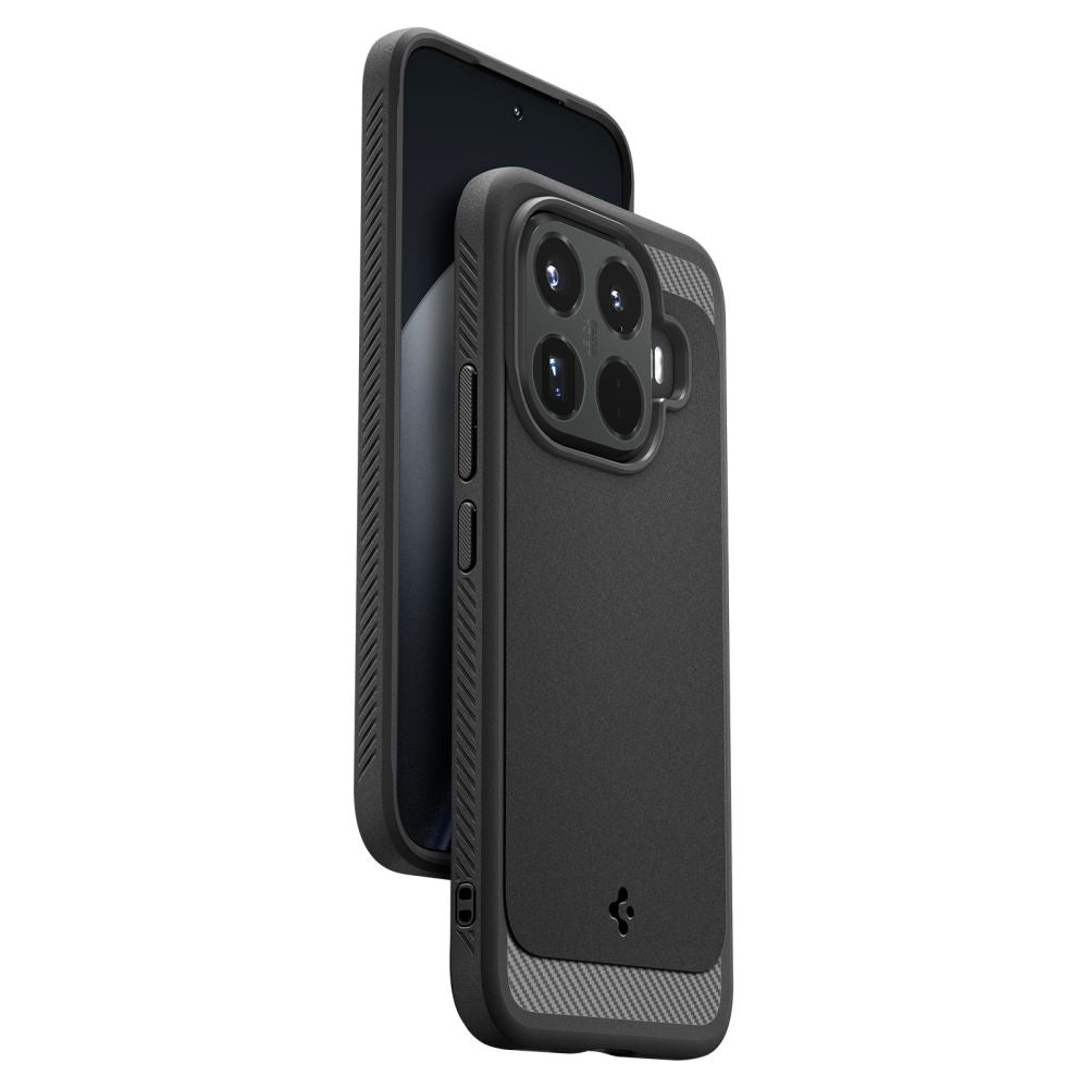 Husa de protectie Spigen Rugged Armor (ACS11152) compatibil cu Xiaomi 15T Pro, Negru