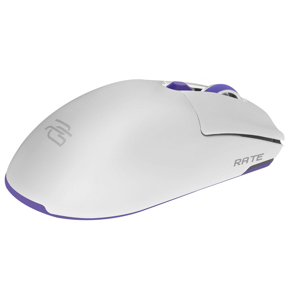 Tastatura/Mouse Proove Wireless Mouse Rate Special Edition (CMRTWRS03002), for Gaming, with 6 Buttons, 800-12000DPI, 650mAh, 1.5m, Alb