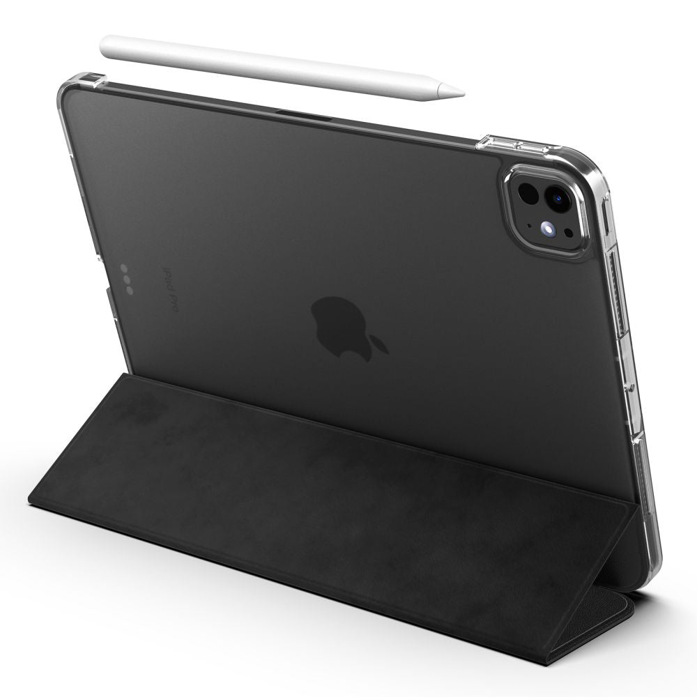 Husa de protectie tableta Spigen Liquid Air Folio (ACS09440) compatibil cu iPad Pro 11 (2024) / iPad Pro 11 (2025), Negru