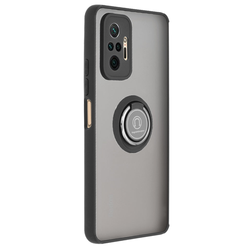 Husa de protectie Techsuit Glinth compatibil cu Xiaomi Redmi Note 10 Pro / Note 10 Pro Max, Negru