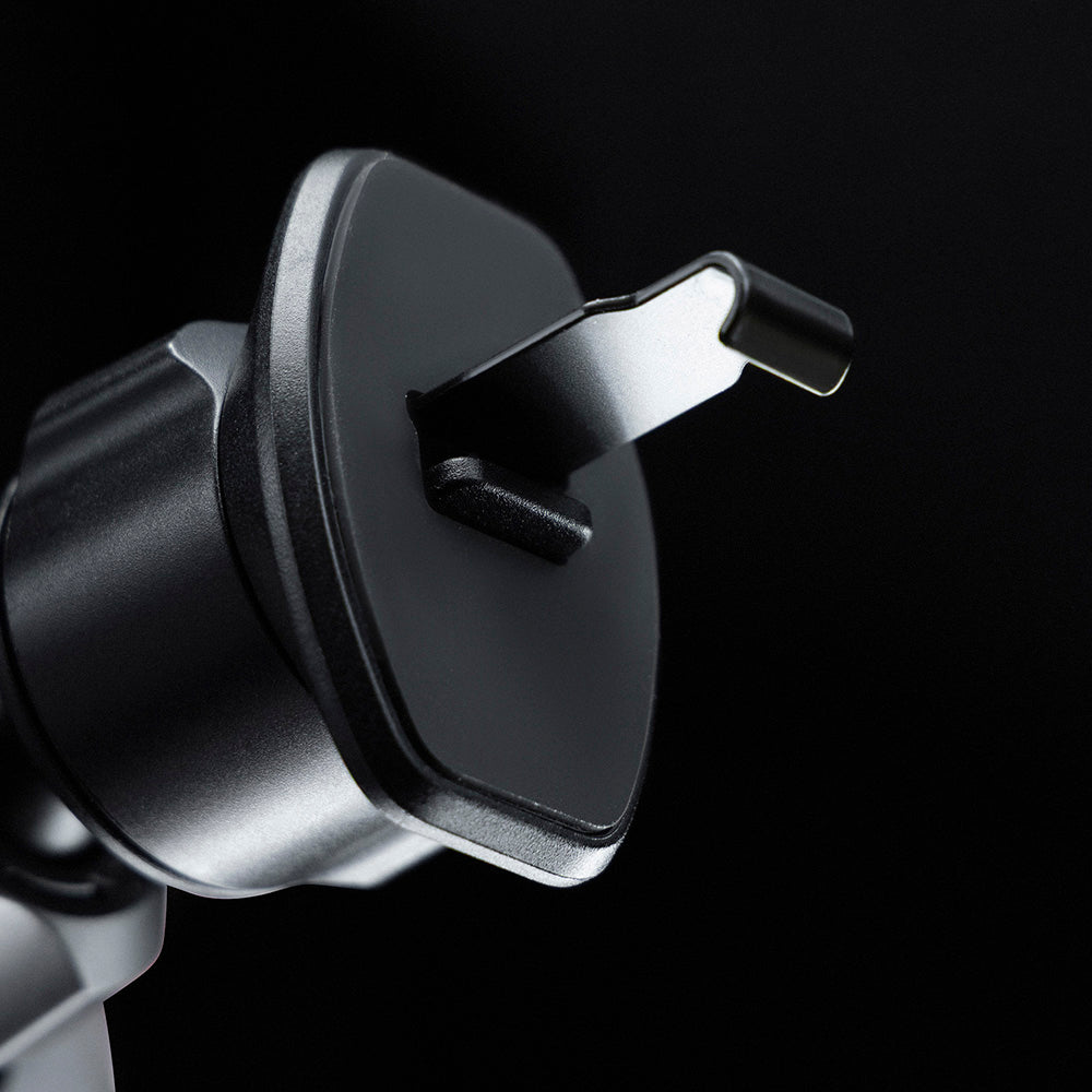 Suport Proove with Wireless Charging Icecore (WHIC15002003), Air Vent, Strong Magnet, Active Cooling, Qi2 15W, Gri