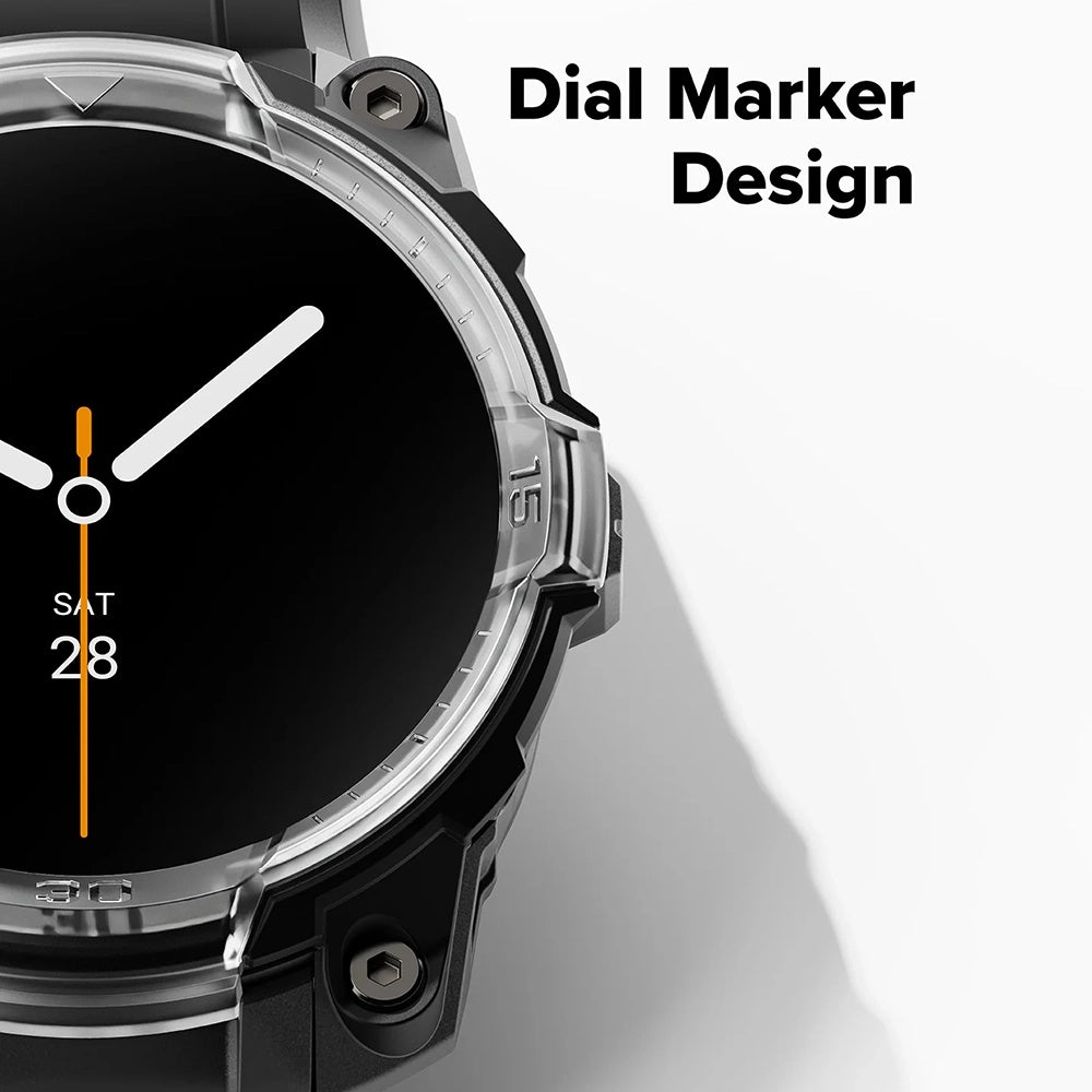 Accesoriu smartwatch Ringke Rugged Gear compatibil cu Samsung Galaxy Watch8 44mm, Negru