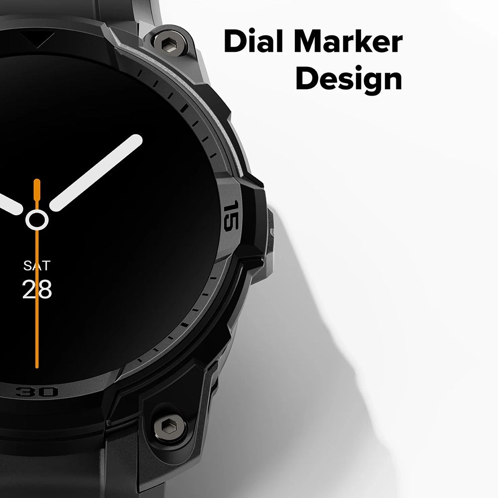 Accesoriu smartwatch Ringke Rugged Gear compatibil cu Samsung Galaxy Watch8 44mm, All Black