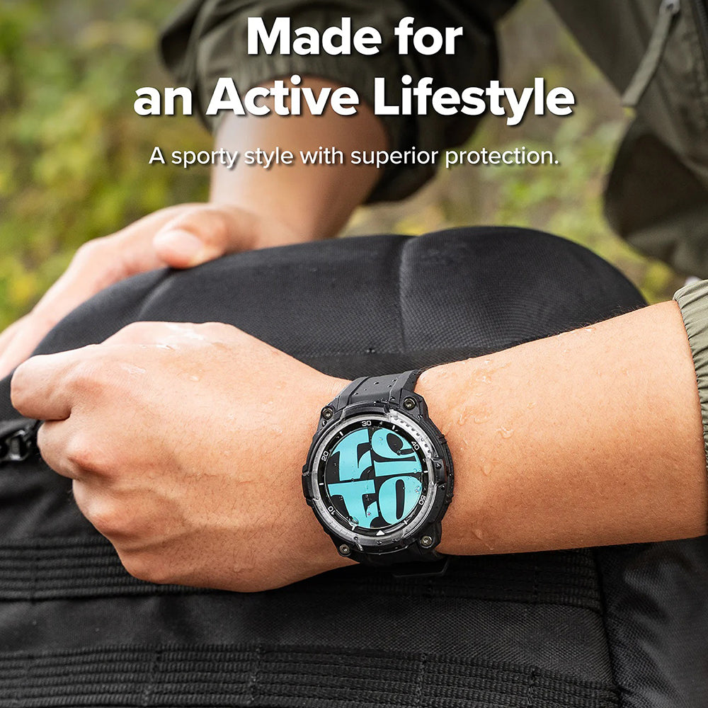 Accesoriu smartwatch Ringke Rugged Gear compatibil cu Samsung Galaxy Watch8 Classic, Negru
