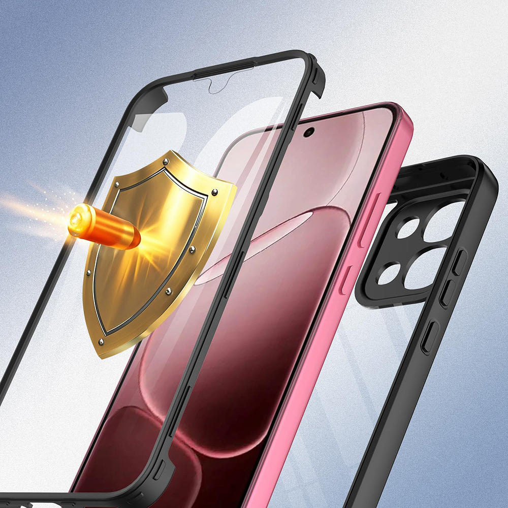 Folie de protectie Techsuit ColorVerse 360 Series + compatibil cu Oppo A6 Pro 4G / A6 Pro 5G, Negru