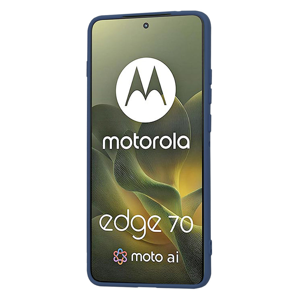 Husa de protectie Techsuit SoftFlex compatibil cu Motorola Edge 70, Bleumarin