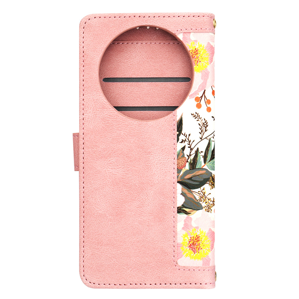 TechSuit Husa de protectie Techsuit FlipCraft compatibil cu Honor Magic8 Lite, Sweetheart Pink – imagine 5