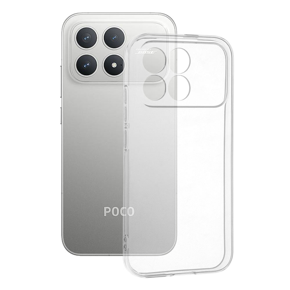 Husa de protectie Techsuit Clear Silicone compatibil cu Xiaomi Poco F8 Pro, Transparent