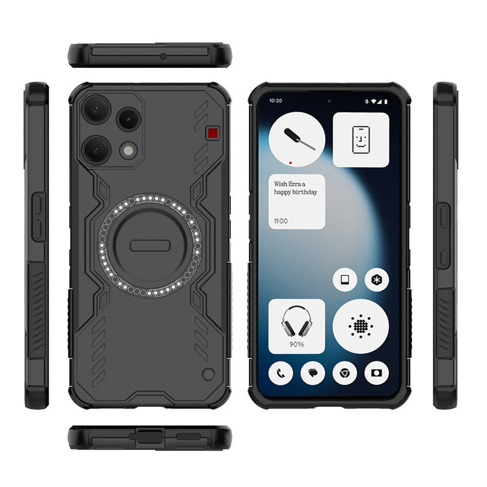 Husa de protectie Techsuit ArmorMag compatibil cu Nothing Phone (3a) Lite, Negru