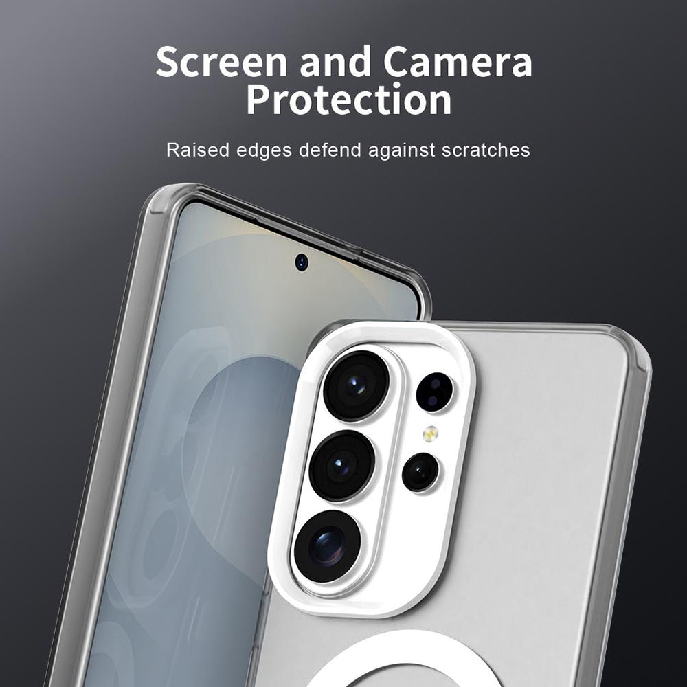Husa de protectie Techsuit CandyCase MagSafe compatibil cu Samsung Galaxy S26 Ultra, Alb