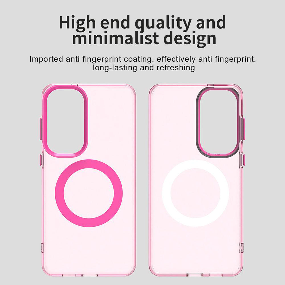 Husa de protectie Techsuit CandyCase MagSafe compatibil cu Samsung Galaxy S26 Plus, Roz