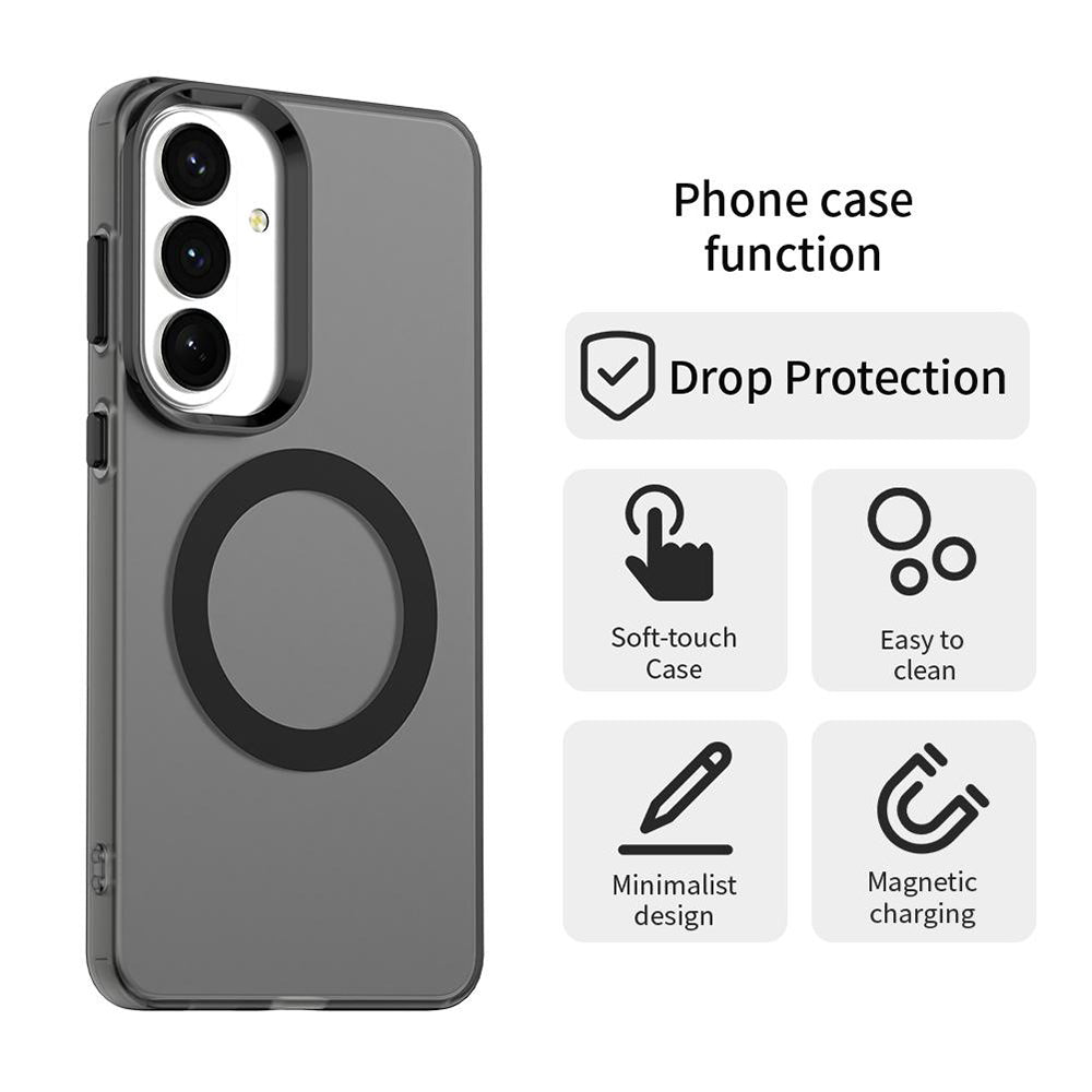 Husa de protectie Techsuit CandyCase MagSafe compatibil cu Samsung Galaxy S26 Plus, Negru