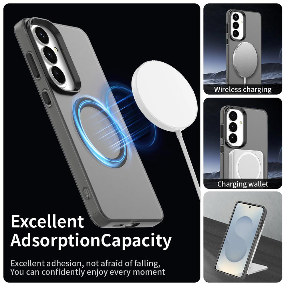 Husa de protectie Techsuit CandyCase MagSafe compatibil cu Samsung Galaxy S26 Plus, Negru