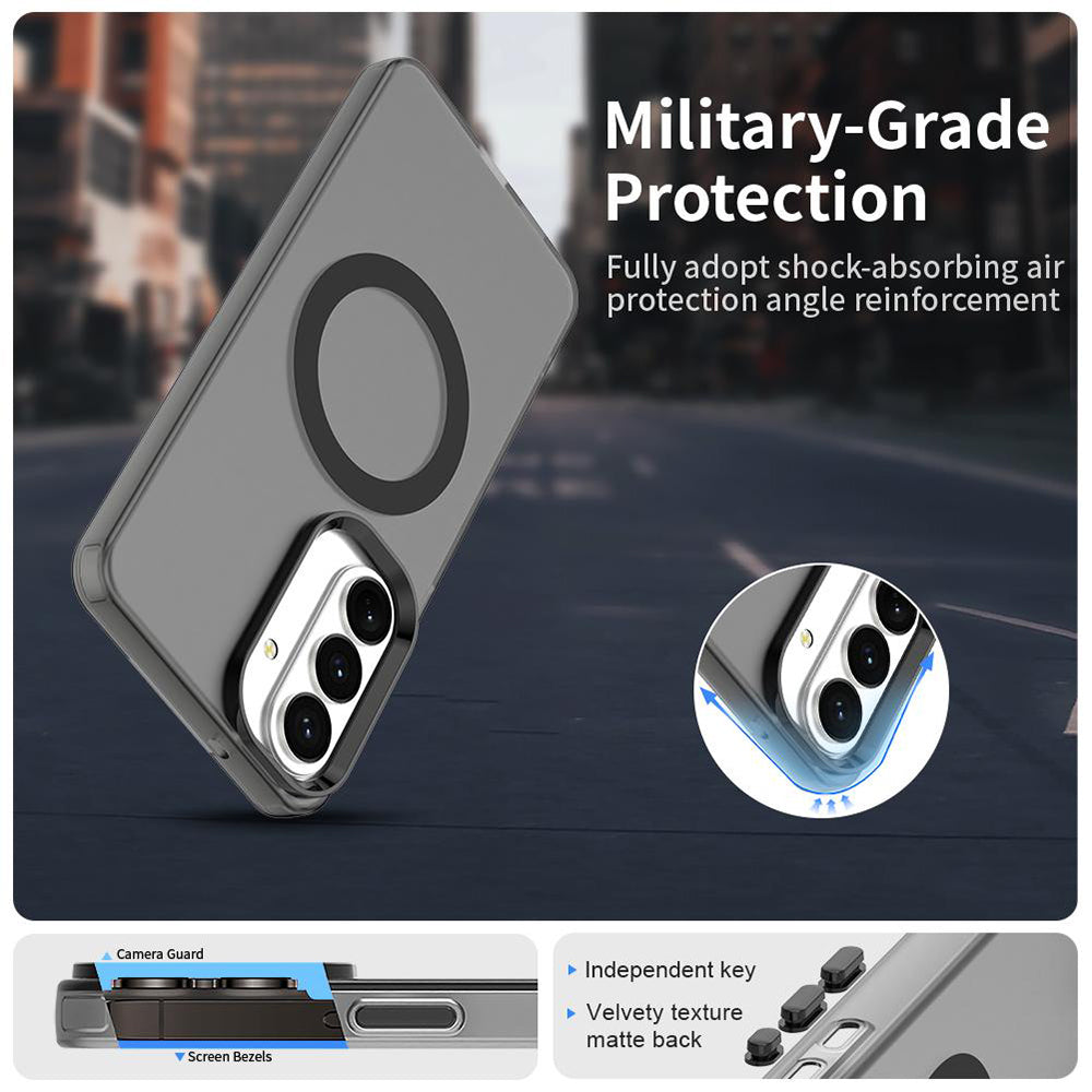 Husa de protectie Techsuit CandyCase MagSafe compatibil cu Samsung Galaxy S26 Plus, Negru