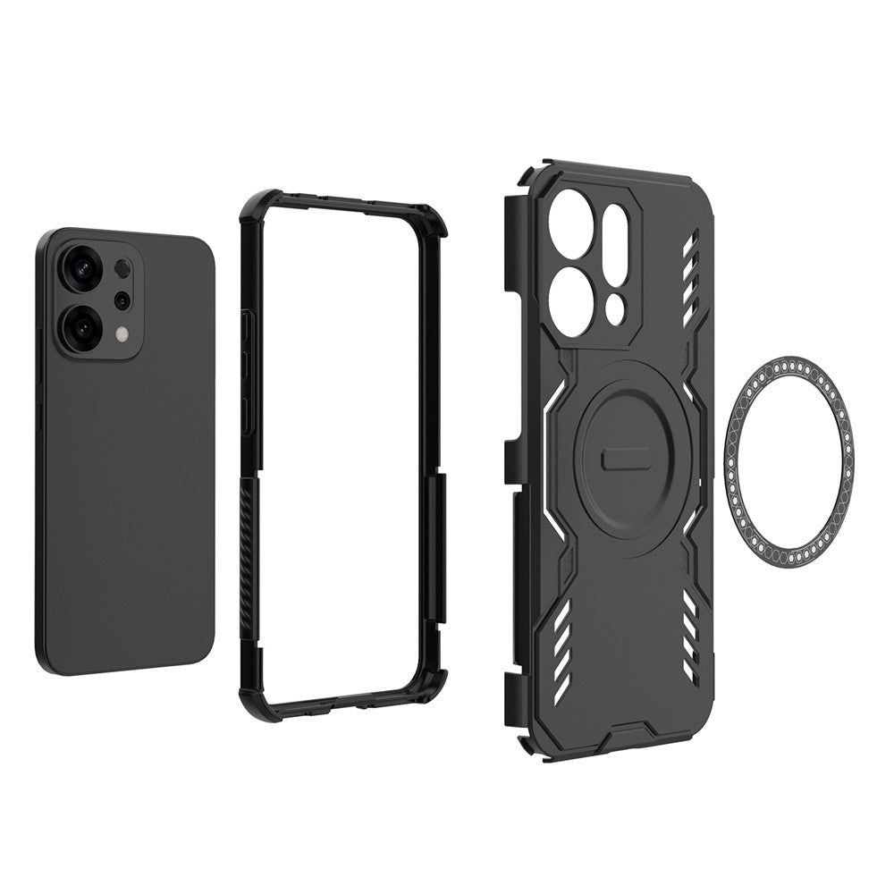 Husa de protectie Techsuit ArmorMag compatibil cu Oppo A6 Pro 4G / A6 Pro 5G, Albastru