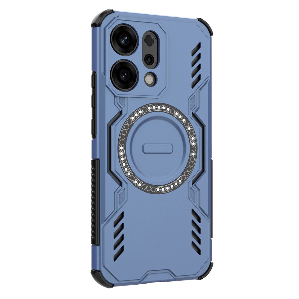 Husa de protectie Techsuit ArmorMag compatibil cu Oppo A6 Pro 4G / A6 Pro 5G, Albastru