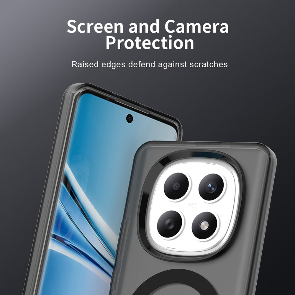 Husa de protectie Techsuit CandyCase MagSafe compatibil cu Xiaomi Redmi Note 15 5G / Note 15 4G / Poco M8 5G, Negru