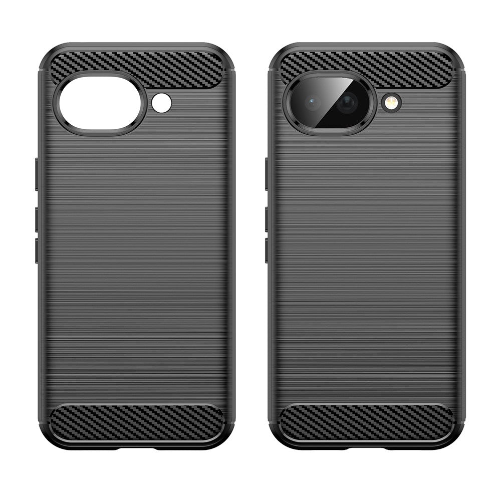 Husa de protectie Techsuit Carbon Silicone compatibil cu Google Pixel 10a, Negru