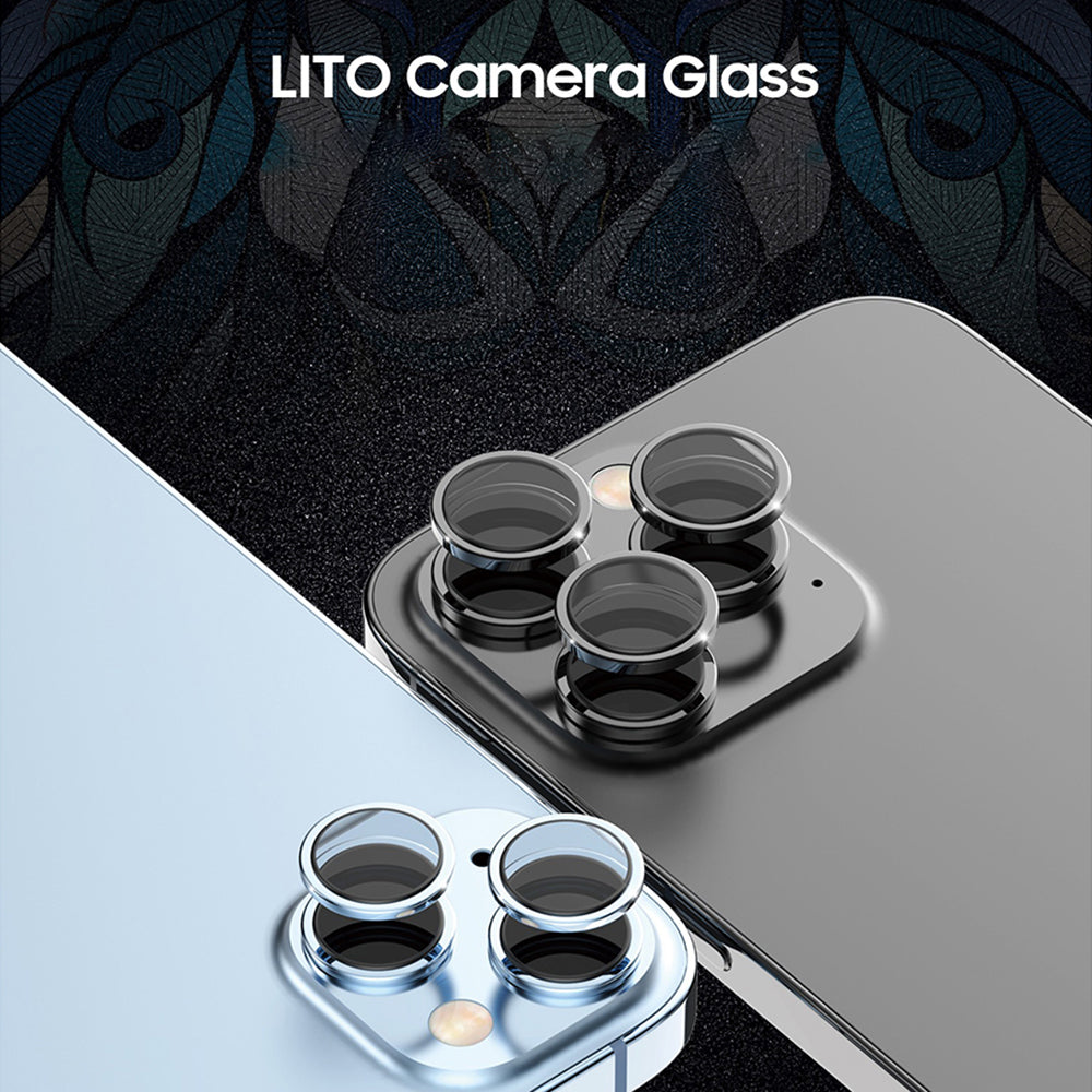 Folie de protectie Lito S+ Camera Glass compatibil cu iPhone 17 Air, Argintiu