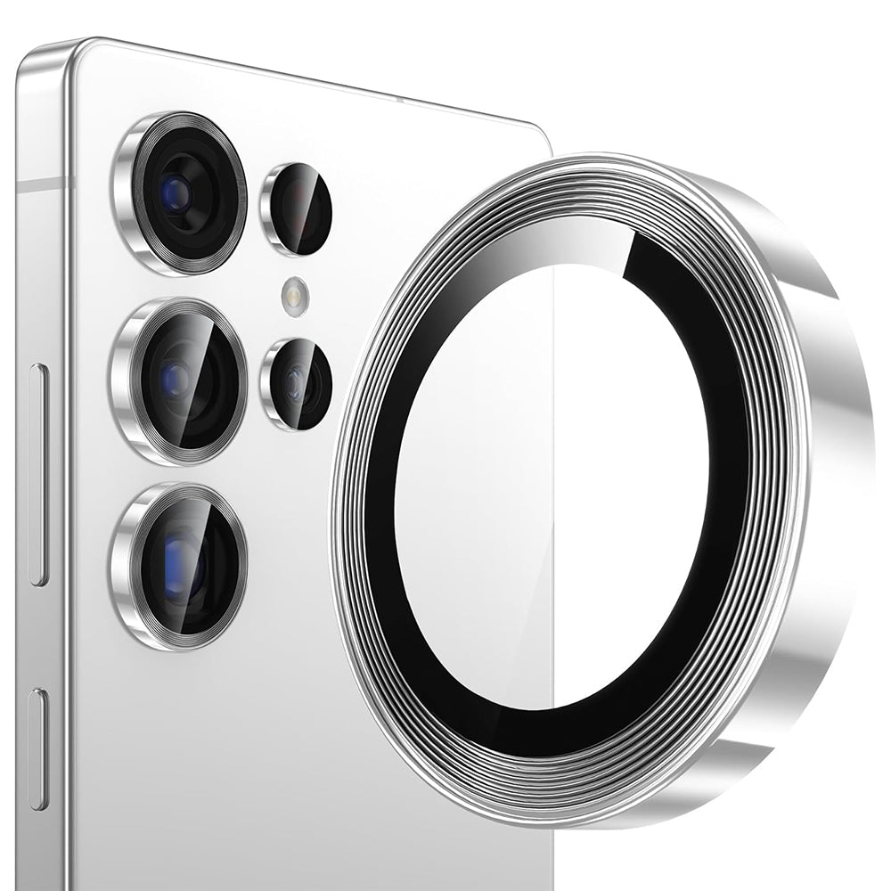 Folie de protectie Lito S+ Camera Glass compatibil cu Samsung Galaxy S25 Ultra, Argintiu