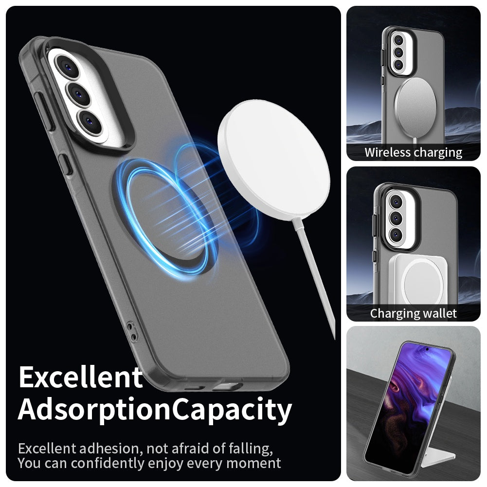 Husa de protectie Techsuit CandyCase MagSafe compatibil cu Samsung Galaxy A37 5G, Negru