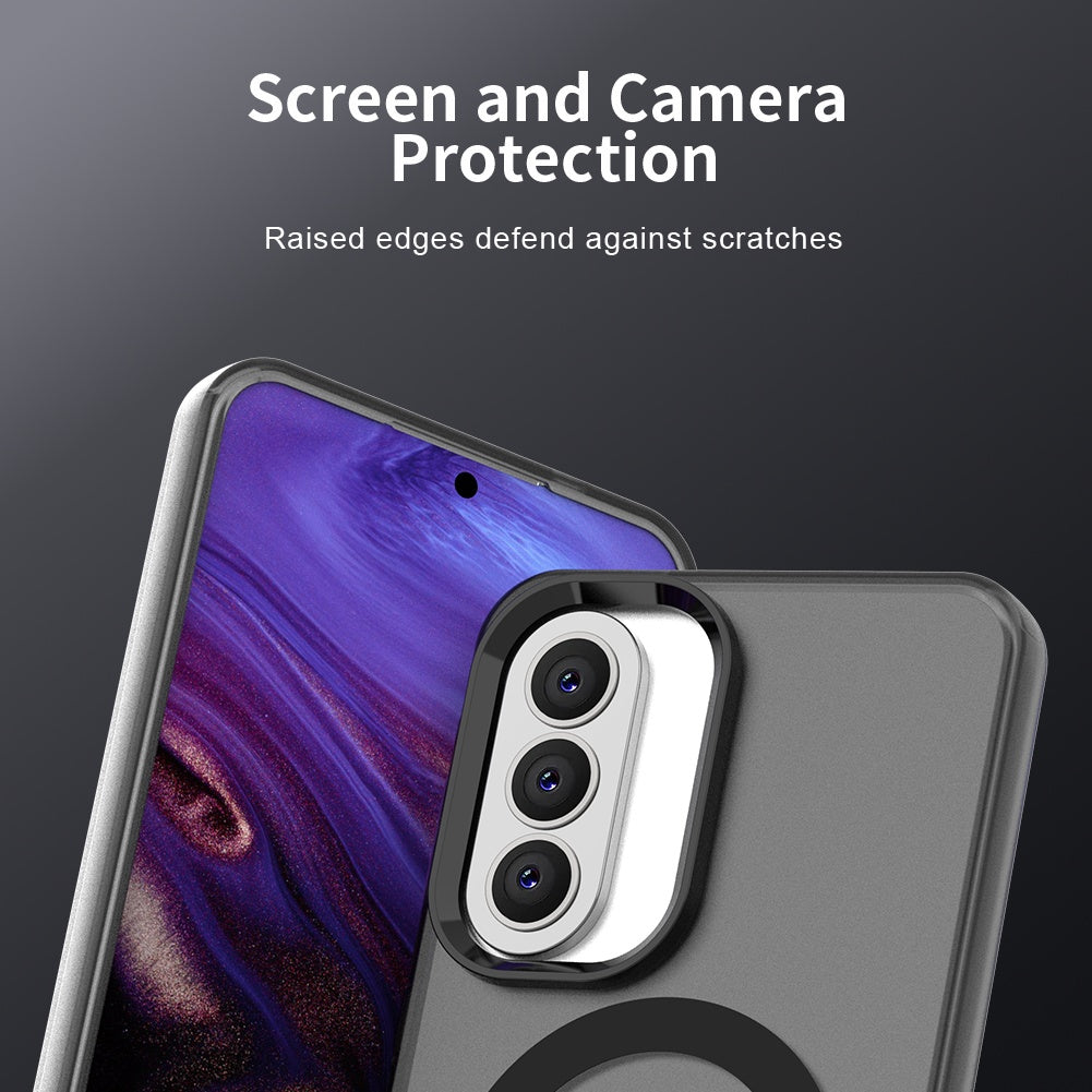 Husa de protectie Techsuit CandyCase MagSafe compatibil cu Samsung Galaxy A37 5G, Negru
