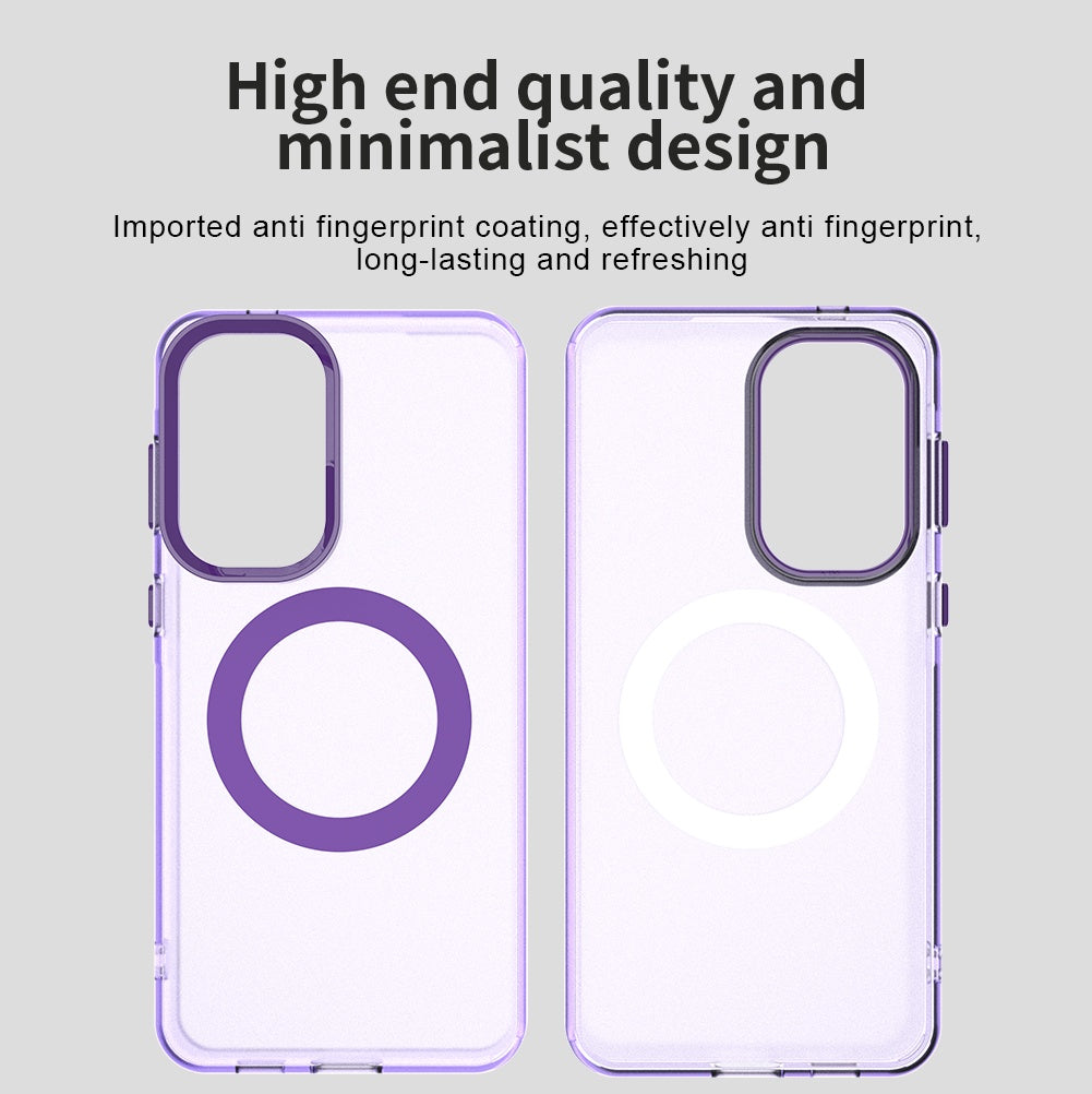 Husa de protectie Techsuit CandyCase MagSafe compatibil cu Samsung Galaxy A57 5G, Mov