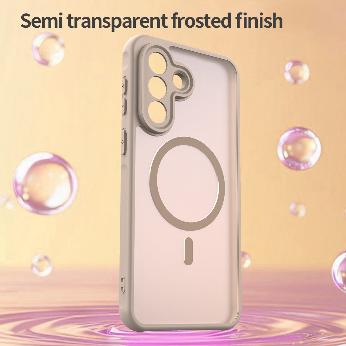 Husa de protectie Techsuit HaloFrost II MagSafe compatibil cu Samsung Galaxy A37 5G, Auriu