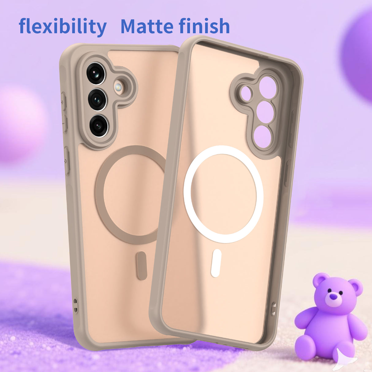 Husa de protectie Techsuit HaloFrost II MagSafe compatibil cu Samsung Galaxy A37 5G, Auriu