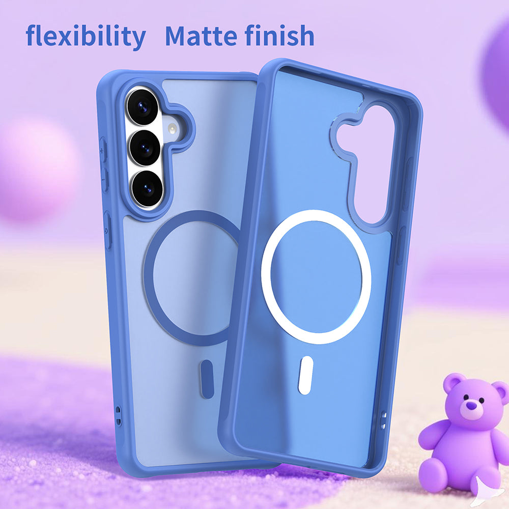 Husa de protectie Techsuit HaloFrost II MagSafe compatibil cu Samsung Galaxy S26 Plus, Albastru Cer