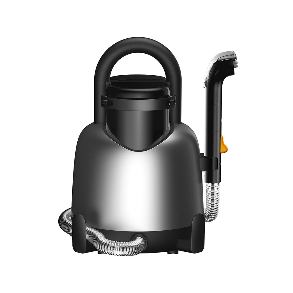 Gadget Deerma Steam Cleaner (BY700 S), 13000Pa, 1700W, High Temperature, 3 Modes, 5 Brush Heads, 6D Wash, Self-Cleaning, Negru