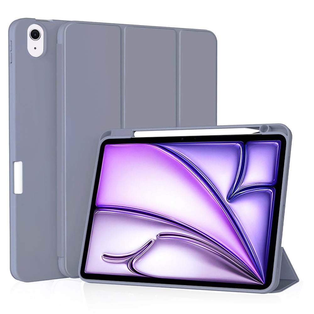 Husa de protectie tableta Techsuit Flex Trifold (with Pencil Holder) compatibil cu iPad Air 11 (2024) / Air 11 (2025) / Air 11 (2026), Mov