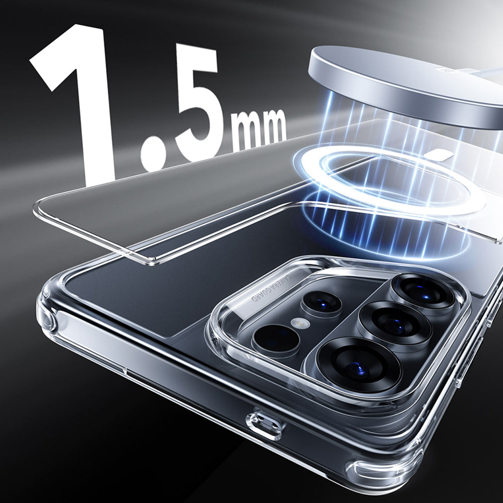 Husa de protectie ESR Classic Hybrid HaloLock compatibil cu Samsung Galaxy S26 Ultra, Transparent