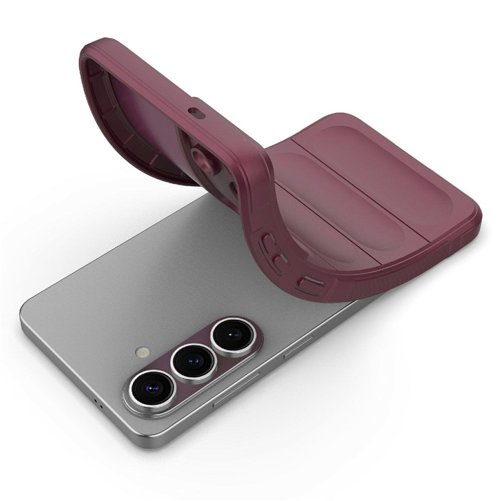 Husa de protectie Techsuit Magic Shield compatibil cu Samsung Galaxy S26 Plus, Bordo