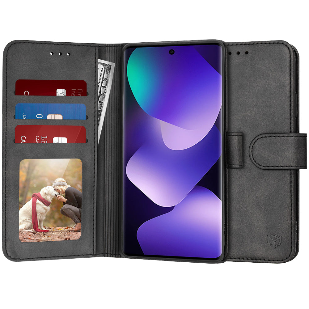 Husa de protectie Techsuit Diary Book compatibil cu Xiaomi Redmi Note 15 5G / Note 15 4G / Poco M8 5G, Negru