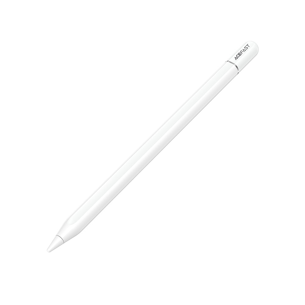 Stylus Acefast Stylus Pen (V3), for iPad, Active, Capacitive, with Wireless Charging, Minimal Lag, 90mAh, Type-C, Alb