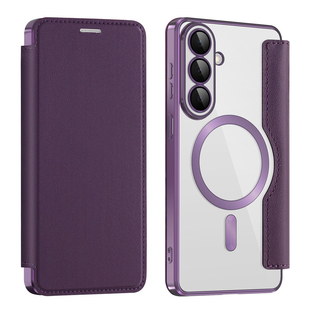 Husa de protectie Techsuit SmartMag Book compatibil cu Samsung Galaxy S26 Plus, Mov