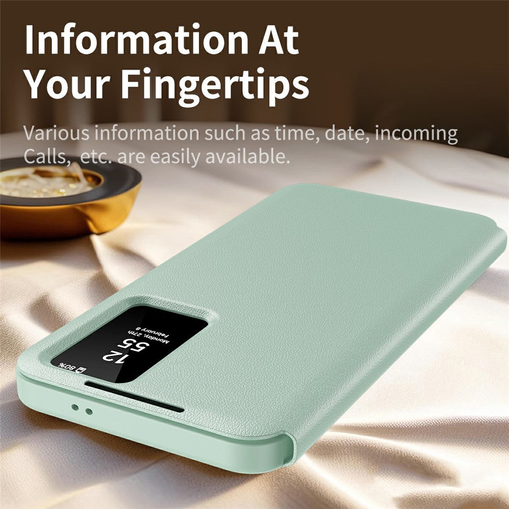 Husa de protectie Techsuit SmartView Series compatibil cu Samsung Galaxy S26 Ultra, Verde
