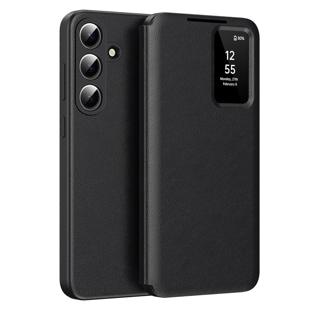 Husa de protectie Techsuit SmartView Series compatibil cu Samsung Galaxy S26, Negru
