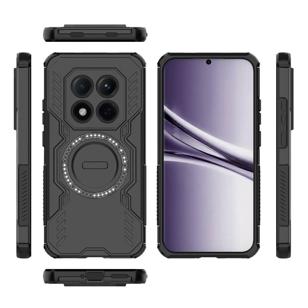 Husa de protectie Techsuit ArmorMag compatibil cu Xiaomi Redmi Note 15 Pro 4G, Negru
