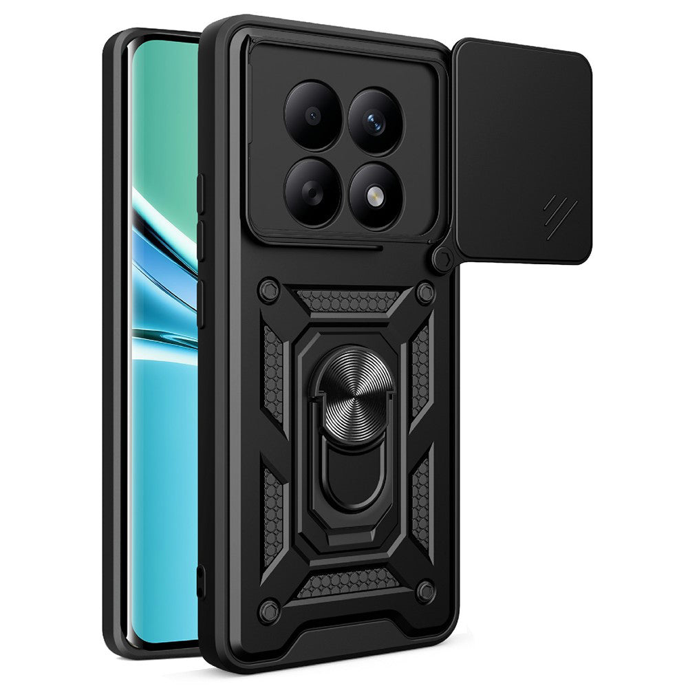 Husa de protectie Techsuit CamShield Series compatibil cu Xiaomi Redmi Note 15 5G / Note 15 4G / Poco M8 5G, Negru