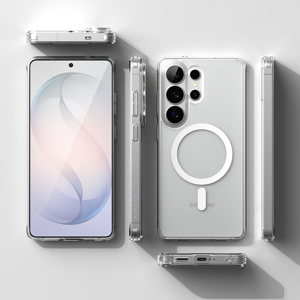 Husa de protectie Ringke Fusion MagSafe compatibil cu Samsung Galaxy S26 Ultra, Transparent Mat